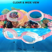 Pronađi djeca plivajuće naočare Dječje naočare za plivanje Anti-magla Nema curenja dječaka dječaka za