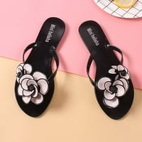 Ravne sandale za žene Dressing Summer Sandale Clip Toe Flip Flops Boho Casual Ravne papuče cipele za