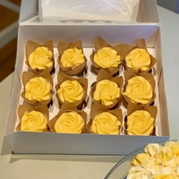 Set Tulip Cake Paper Kućna zabava Muffin Vodootporni nepropusni cupcake