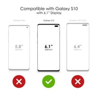 Razlikovanje Clear Shootfofofofofofofof-hibridni slučaj za Samsung Galaxy S - TPU branik Akrilni zaštitni