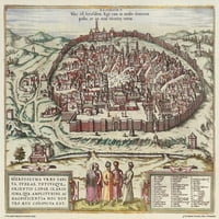 Jeruzalem, Sveti grad u Judeji, i cijelog istoka, najpoznatiji
