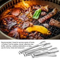 Klip za hranu Steak stezaljka Kuhanje alati za pribor od nehrđajućeg čelika Odvod