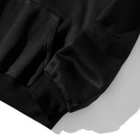 Kali_store obrezani zip up hoodie ženske ženske osnovne pulover kapuljača labava ultra mekana dukserica