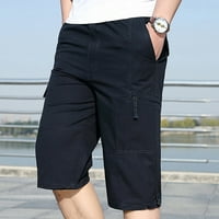 FVWitlyh kratke kratke hlače za muškarce muške tanke-fit 9 Flat-prednja udobnost Stretch Chino kratka