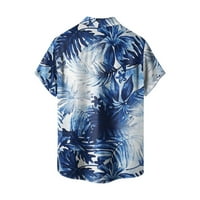 Muška povremena havajska majica Stretch Tropical Beachhing Hhirts