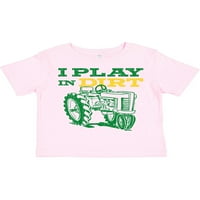 Inktastična igra u prljavštini Traktor Poklon mališač majica za djecu ili majicu Toddler