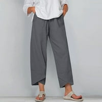 Viadha hlače za žene modne ženske ljetne ležerne pamučne pamučne parove u boji