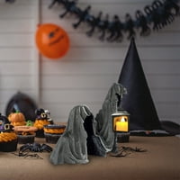 Bxingsfty Halloween Ghost Light statue sa festivalskom festivalama Tema zastrašujuće kućne bašte