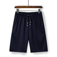 Guvpev muške ljetne casual tanke hlače na plaži za brzo sušenje Ležerne prilike kratke hlače - tamno