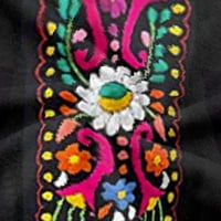 Vrhovi za žene Ležerne ljetni zapadni etnički stil Print Henley Thirts V-izrez kratki rukav bluza Labavi