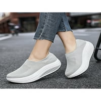 Tenmi Ženske tenisice Mrežne čarape Swck Tenisica Platforma Klin za šetnju cipele za hodanje na povremene
