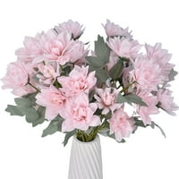 Visland Umjetni peonies cvijeće, lažni peoniji za kućni ukras i buket za vjenčanje, svilena božura Cvijeće,