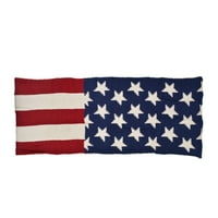Premium USA američka zastava Zimska pletena klina infinity loop krug šal