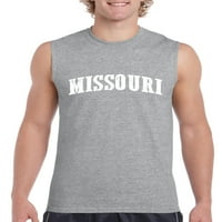 Normalno je dosadno - muške grafičke majice bez rukava, do muškaraca veličine 3xl - Missouri