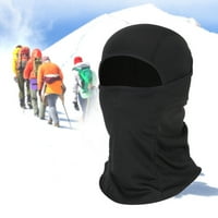 Leky unise zimska balaclava šešir za skijanje za skijanje snowboarding motocikl jahanje čisto bijelo