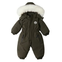 0-3 Godine Dječji djevojke Zimska odjeća dojenčad za bebe s kapuljačom dolje Down Tumpsin Outerwear