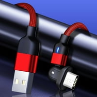 Bluethy 5a Brzi kabl za punjenje Micro USB Type-C Bendable Plug Cord Cord Wire za Android