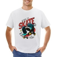 Majica skejtboarding majica Muški ženski unisni cool klizač Slogan Tee