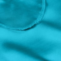Satenske pidžame za žene - V izrez čipke kratke hlače NightRress opušteno spavanje