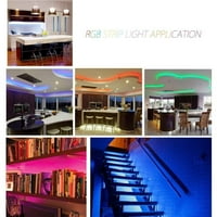 LED lampica za promjenu boje 44-tipka daljinski upravljač Bar Party Decor