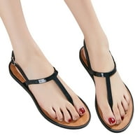 Dame cipele ravne tange sandale modne na otvorenom sandale za plažu Rimske tange sandale