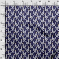 Onuone pamuk poplin kraljevska plava tkanina pijetaov penis prekrivajući zalihe ispisa šivaće tkanine