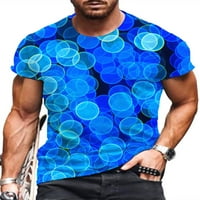 Capreze Muška grafika Ispiši labavi fit majice Skraćeno rukav Summer Tee Casual Tops Košulje Muškarci