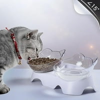 Xinhuaya neklizajuće mačke jednokrevetne dvostruke posude za zdjelu štite kućne ljubimce i posudu za