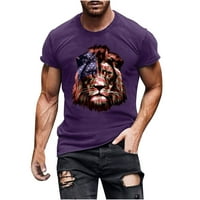 Awdenio vlage-wicking muške majice Ponude nove modne povremene muške majice Print Sports Sportski majica