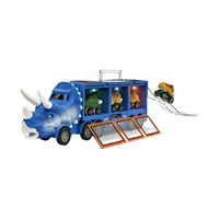 Transportni kamion Dinosaur, igračka automobila sa dinosaurusima divljeg životnog helikoptera, prenosiva
