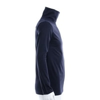 Seyurigaoka modni muški toplotni pamučni kolut iz vrata Skivvy Turtleneck džemper Stretch majica