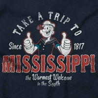 Popeye kreni se u duks Mississippi za muškarce ili žene Brisco Brands L