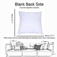 Prilagođeni kreativni geometrijski ekser jastučni jastuk za životinje Peachskin kratki plišani posteljina