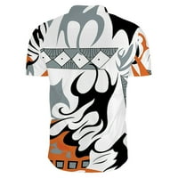 Košulja s dugim rukavima Custom Logo Muške havajske majice Postavlja kratki rukav casuni majica dolje