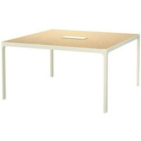 Ikea konferencijski stol, furnir breze, bijeli 34382.2208.168