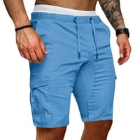 Muške kratke hlače Ljetne kratke hlače čipke Muške modne, casual džepne hlače s bočnim muškim hlačama