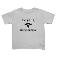 'M Tvoje Huckleberrys Funny Majice za dječake za dječake