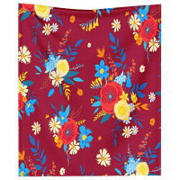 Šareni ukrasni pokrivač s jastučnice Kauč na razvlačenje u dnevnom boravku Super Soft Flannel Fleece