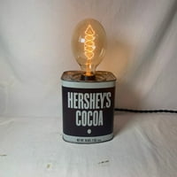 Hershey Cocoa može, berba može, dodirnu svjetiljku, Hershey lampu, kuhinjska svjetiljka, stolna svjetiljka,