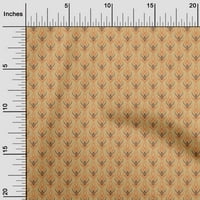 Onoone Georgette viskoza tkanina od naranče Geometrijsko šivanje materijala Ispis tkanina sa dvorištem