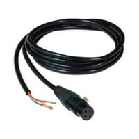 Jescolight LCC-XLR3-EXT-TO-HW DM produžni kabl za tvrdi žicu - PIN