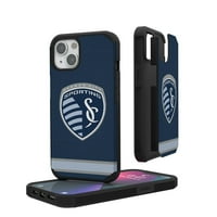Sporting Kansas City iPhone Stripe Dizajn ruganog futrola