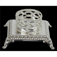 NUA srebrna držač za svijeće - tradicionalni dizajn
