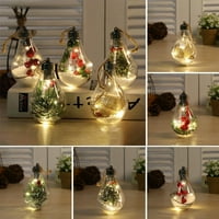 Božićni ukrasi žarulja sa LED-om Xmas Tree Viseći privjesak za ukrase