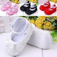 MyBeauty baby Girls 'Sweet Bow Comfort antiklizatske princeze cipele za krađu Crvena 6- mjesec