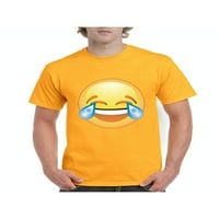 Normalno je dosadno - Muška majica kratki rukav, do muškaraca veličine 5xl - Emoji smeh suza