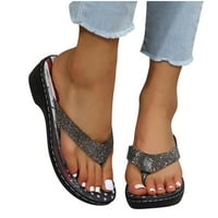 Ženske klizne sandale, kliznu na ležerne ljetne cipele u tangu