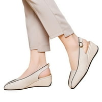 Zuwimk sandale žene, žene zlatne krizestone s visokim petama sandale gležnjeve strappne čiste cipele