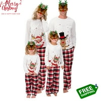 Gueuusu Nove božićne pidžame za obitelj - Porodični Božićni PJS podudarni setovi