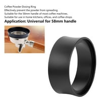 Doziranje kafe puder doziranje domaćinstva aluminij legura univerzalni kafe puder doziranje za ručicu crna